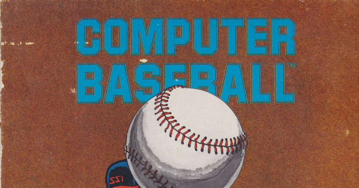 Computer Baseball 1981 — SSI Classic